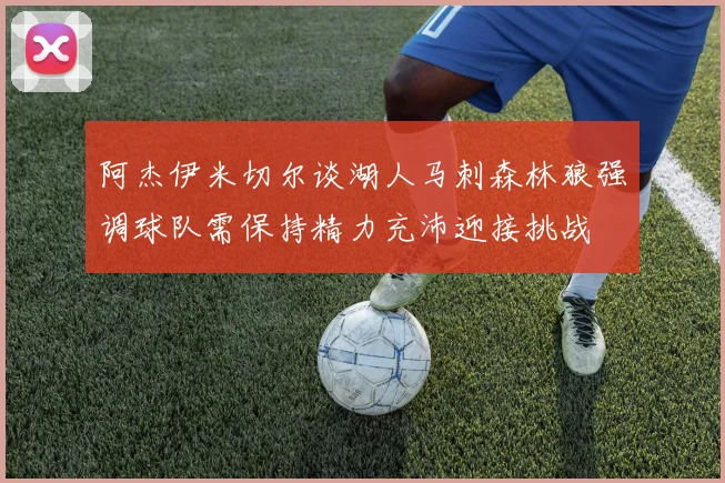 阿杰伊米切尔谈湖人马刺森林狼强调球队需保持精力充沛迎接挑战